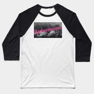 Barbenheimer meme funny Barbie and Oppenheimer movies Baseball T-Shirt